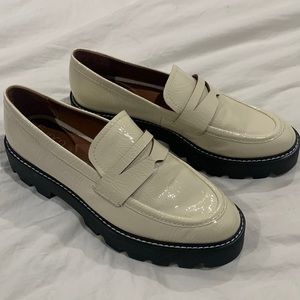 Franco Sarto | Cream loafers | Size 8.5 |